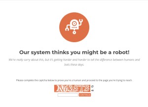 How acutrack.com looks like on a tablet such as an iPad.