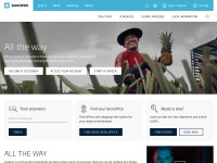 Desktop screenshot for maersk.com