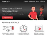 Desktop screenshot for lougeek.com