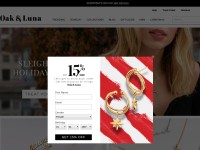 Desktop screenshot for oakandluna.com