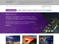 Desktop screenshot for dentons.com