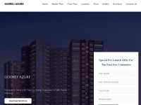 Desktop screenshot for godrejazure.co