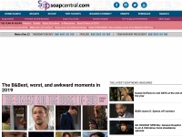 Desktop screenshot for soapcentral.com