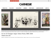 Desktop screenshot for carnegiemuseums.org