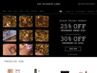 Desktop screenshot for patmcgrath.com