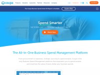 Desktop screenshot for coupa.com