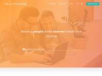 Desktop screenshot for healthsparq.com