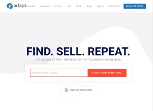 How adapt.io looks like on a tablet such as an iPad.