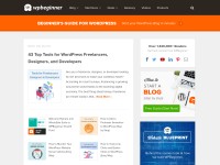 Desktop screenshot for wpbeginner.com