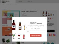 Desktop screenshot for designer-daily.com