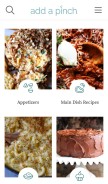 How addapinch.com looks like on a mobile device such as an iPhone.