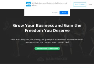 How addmembers.com looks like on a tablet such as an iPad.
