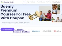 Desktop screenshot for courseunity.com