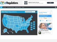 Desktop screenshot for eregulations.com