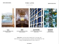 Desktop screenshot for thelinehotel.com