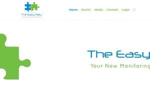 How admonitor.it looks like on a tablet such as an iPad.