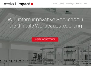 How adrolays.de looks like on a tablet such as an iPad.