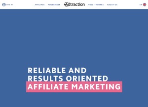 How adtr.io looks like on a tablet such as an iPad.