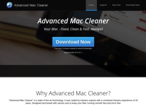 How advancedmactuner.com looks like on a tablet such as an iPad.