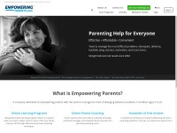 Desktop screenshot for empoweringparents.com