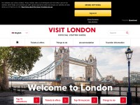 Desktop screenshot for visitlondon.com