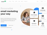 Desktop screenshot for mailerlite.com