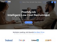 Desktop screenshot for postmyjob.in