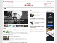 Desktop screenshot for medianigeria.com