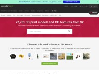 Desktop screenshot for 3docean.net