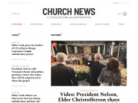 Desktop screenshot for thechurchnews.com