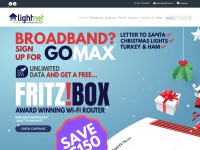 Desktop screenshot for lightnet.ie