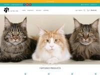 Desktop screenshot for catpawprint.com