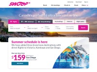 Desktop screenshot for flyswoop.com