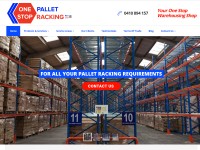 Screenshot of onestoppalletracking.com.au