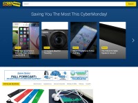 Desktop screenshot for cybermondaysaver.com