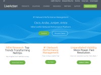 Desktop screenshot for liveaction.com