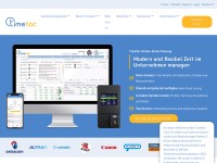 Desktop screenshot for timetac.com