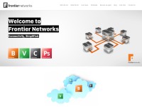 Desktop screenshot for frontiernetworks.ca