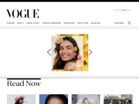 Desktop screenshot for vogue.in