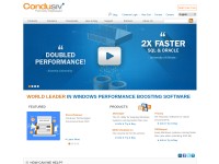 Desktop screenshot for condusiv.com
