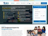 Desktop screenshot for gotoassignmentexpert.com
