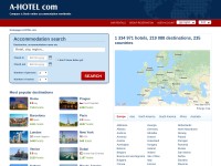 Desktop screenshot for a-hotel.com