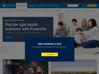Desktop screenshot for prudential.com