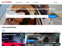 Desktop screenshot for jdpower.com