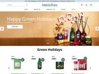 Desktop screenshot for innisfree.com