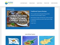 Desktop screenshot for justaboutcyprus.com