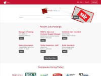 Desktop screenshot for retailgigs.com