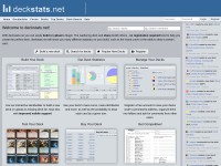 Desktop screenshot for deckstats.net