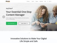 Desktop screenshot for imobie.com