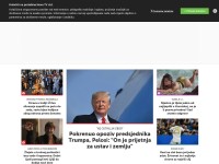 Desktop screenshot for dnevnik.hr